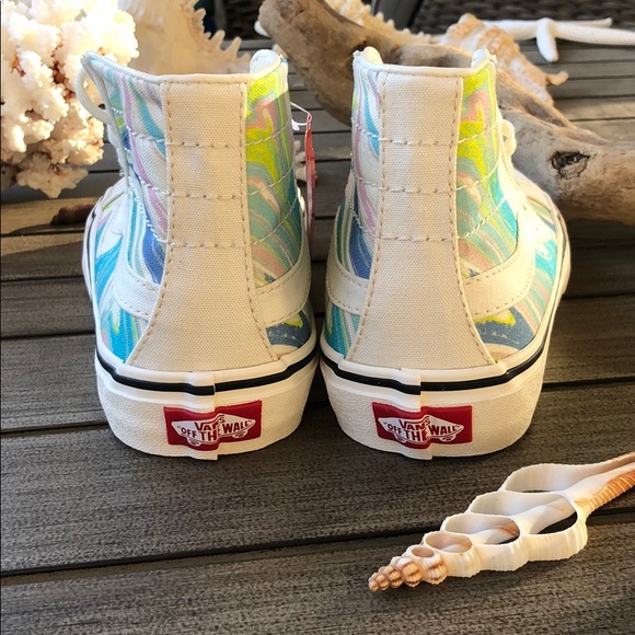 🌴🔆VANS-TIE DYED HIGH TOPS🔆 ULTRA CUSH🌴 - Picture 9 of 11